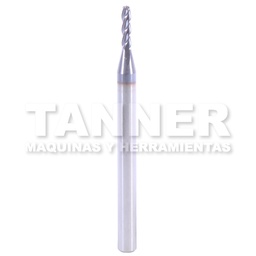 [FUL92266] CORTADOR CARBURO BOLA 1.5X6X38MM 4F TIALN