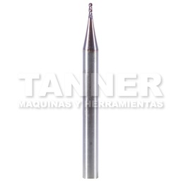 [FUL30717] CORTADOR BOLA CARBURO 1/32X3/32X1-1/2 4F TIALN