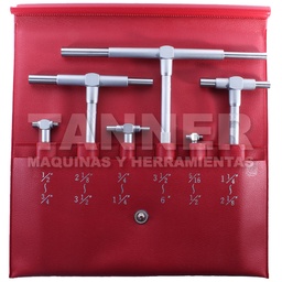 [MIT155-903] JUEGO CALIBRES TELESCOPICOS .313-6PULG