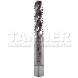 [TOO5-760-111] MACHUELO RECTO ESPIRAL HSS 3/8-16 3F H3