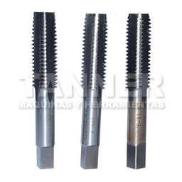 [TOM5-750-0266] JUEGO MACHUELOS HSS 5/8-11 4F H3