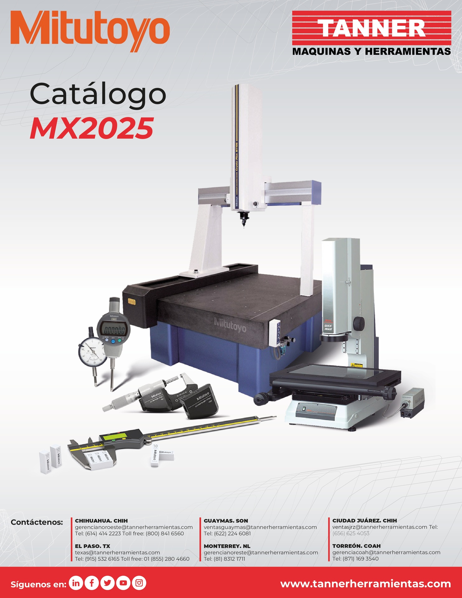 Catálogo general de instrumentos de medición 2025