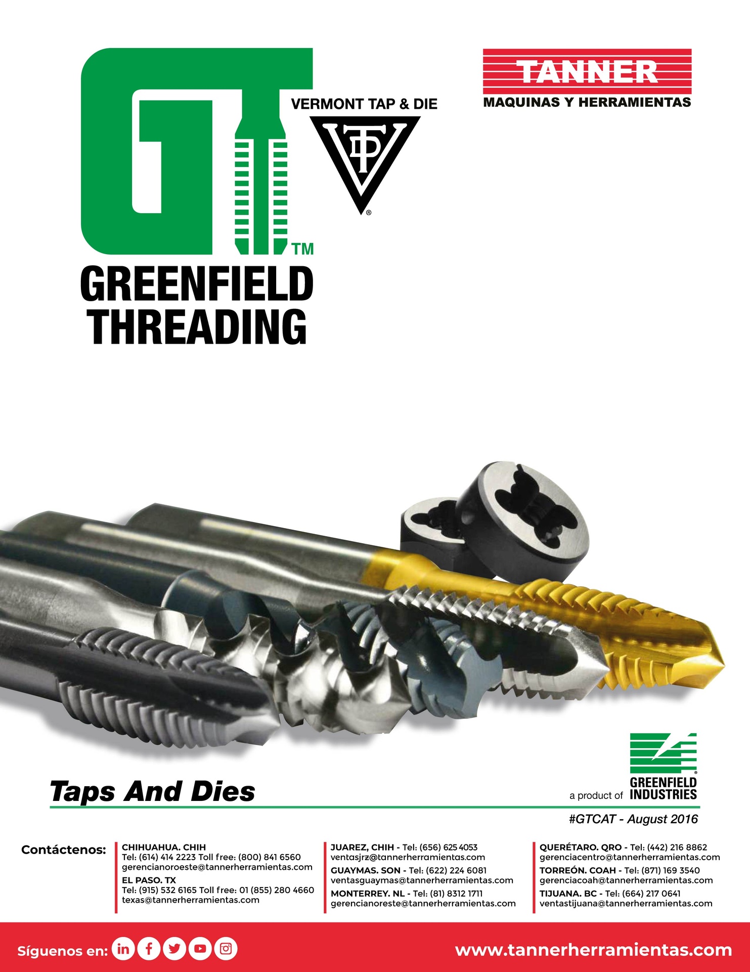 Catálogo Taps and Dies